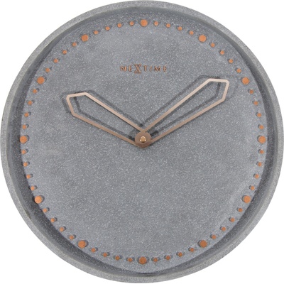 NeXtime Стенен часовник Cross сив (3197GS)