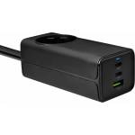 Akyga 1 Plug + 3 USB 1,5 m (AK-CH-21)