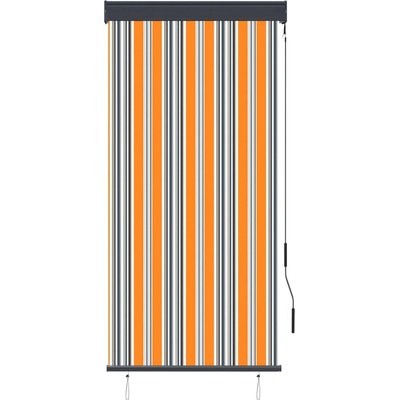 Nabytek XL Venkovní roleta 80 x 250 cm žlutomodrá