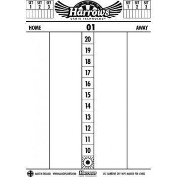 Harrows Scoreboard tabule 47,5 x 34 cm