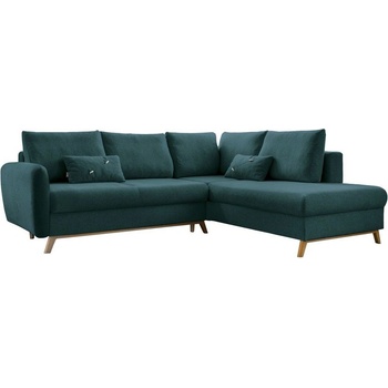 Miuform Тюркоазен ъглов разтегателен диван десен ъгъл Scandic Lagom - Miuform (Lagom 2QBKL-HAEECR MAS408)