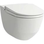 Laufen Cleanet Riva - Тоалетна с бидетна функция, Rimless, с LCC, бяла H8206914000001 (H8206914000001)
