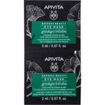 APIVITA Express Beauty Маска за околоочен контур, гинко билоба, 2 x 2 ml - ozone