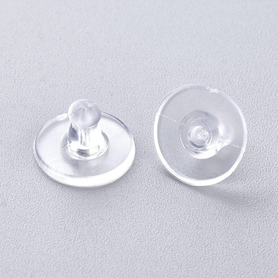 Náušnicové zarážky silikon talířek – Zboží Dáma