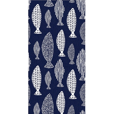 XPOSE Rýchloschnúca osuška RYBIČKY 70X140 cm