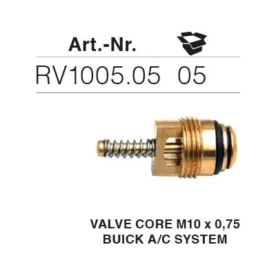 Errecom - Италия RV1005.05 - 5 броя иглички M10x0.75 за портове климатици на BUICK, ERRECOM