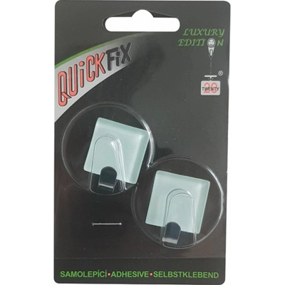 QuickFix Háček typ Luxury Edition 7/sklo F0 blistr, 2ks