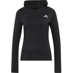 adidas Дамска тениска adidas Women's ADI365 Running Essentials Winter Hooded Running shirt - Black - размер XS (916-7574-0112)