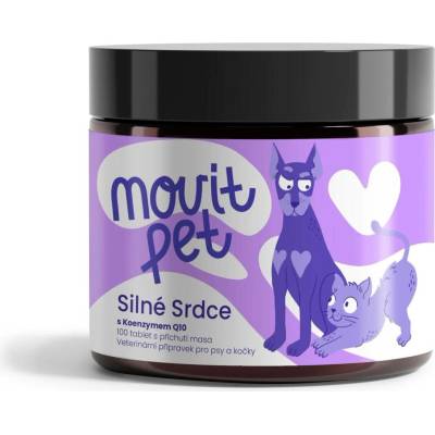 Movit PET Snadné Trávení s příchutí masa 100 tbl