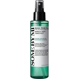 Some By Mi AHA-BHA-PHA 30 Days Miracle Body Toner Mist - Ексфолиращ Спрей за Тяло 140ml