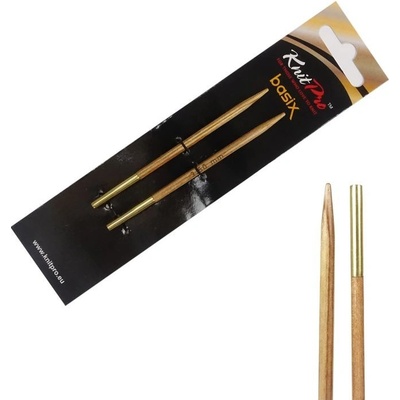 Knitpro Basix Birch vymeniteľné drevené kruhové ihlice 3,5 mm