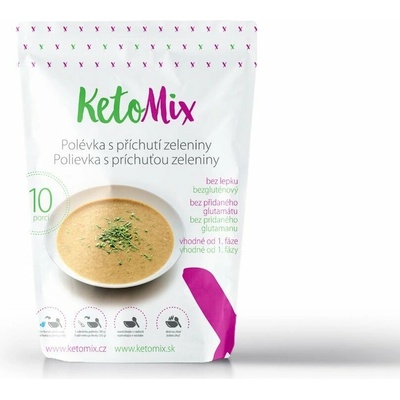 KetoMix Proteínová polievka s príchuťou zeleniny 300 g