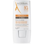 A-DERMA Protect X-Trem Invisible Stick защитен стик за чувствителни места SPF 50+ 8 гр