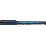 Schneider Алкохолен маркер за CD/DVD, 0, 7 mm, SCHNEIDER "Maxx 244", черен 124401 (124401)