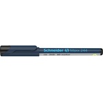Schneider Алкохолен маркер за CD/DVD, 0, 7 mm, SCHNEIDER "Maxx 244", черен 124401 (124401)
