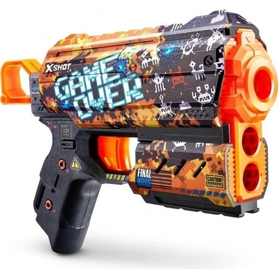 Zuru X-Shot Skins Flux Dart Blaster Illustrate 8 šípok