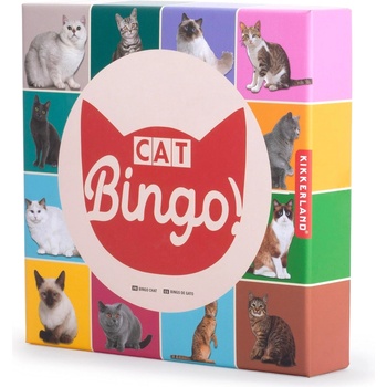 Kikkerland Настолна игра Cat Bingo - Семейна (GG217)
