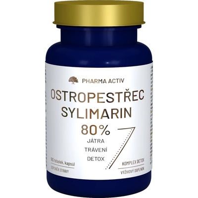 Pharma Activ Ostropestřec Sylimarin 80% 90 tobolek