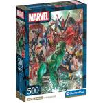 Clementoni Пъзел Clementoni от 500 части - Героите на Marvel (35546)