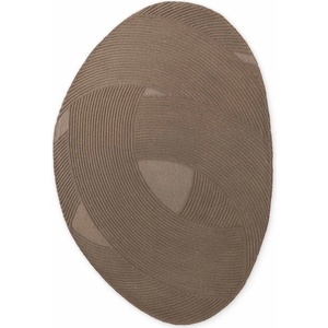 Ted Baker Кафяв вълнен килим 160x230 cm Kensington Victoria - Ted Baker (106401-160x230 Organic Shape)