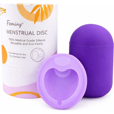 Feminy Sada Menstruační disk + sterilizér Barva Fialová Velikost S – Zbozi.Blesk.cz