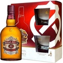 Whisky Chivas Regal 12y 40% 0,7 l (darčekové balenie 2 poháre)