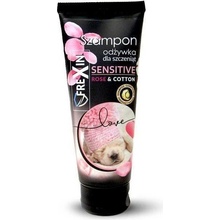 FREXIN Sensitive šampon s kondicionérem pro štěňata Rose & Cotton 220 g