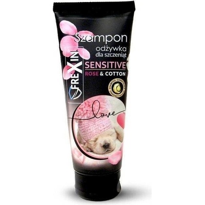 FREXIN Sensitive šampon s kondicionérem pro štěňata Rose & Cotton 220 g