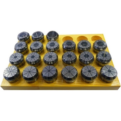 Sada kleštin ER40 - 3-30mm (21ks) , přesnost 0,005mm , DIN6499B+ UP SET-ER40-21ks-0,005