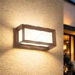 Brilagi - LED външно стенно осветително тяло PARKER LED/12W/230V 3000/4500/6000K кафяво IP44 (BG4622)