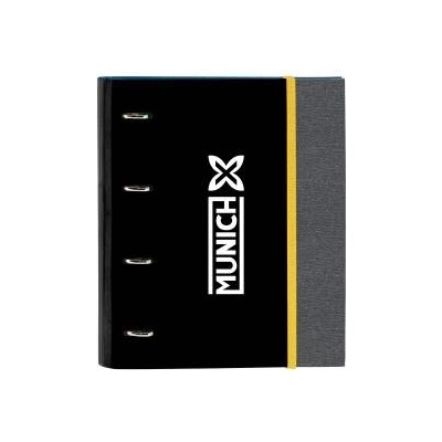 Munich Папка с пръстени Munich Topo Черен 27 x 32 x 3.5 cm