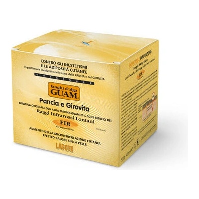 Deadia Cosmetics bahenní zábal na břicho a pas Guam 1000 g