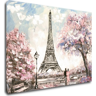 Impresi Obraz Eiffelova věž kreslená - 70 x 50 cm