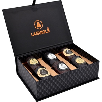 Laguiole Комплект ароматни свещи Laguiole - Уиски, коняк и ром, 6 броя (40269826)