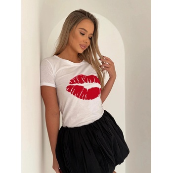 Edoti Бяла памучна тениска SLR098 OTHER Edoti | Byal | ЖЕНИ | S