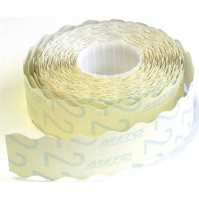 METO Cenové etikety, 22x12 mm, METO, zelená