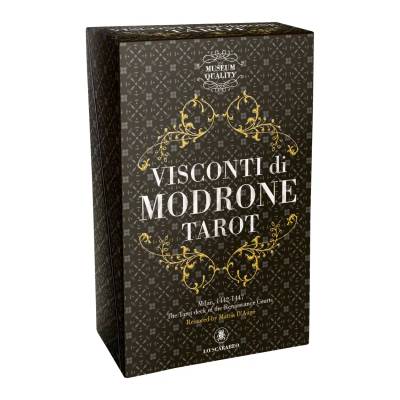 Оригинални карти Таро Visconti di Modrone Tarot, Museum Quality - Mattia D`Auge (Луксозно издание)