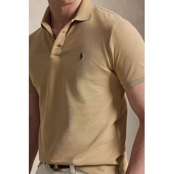 Ralph Lauren тениска с яка мъжка от памук с еластан (710941439)