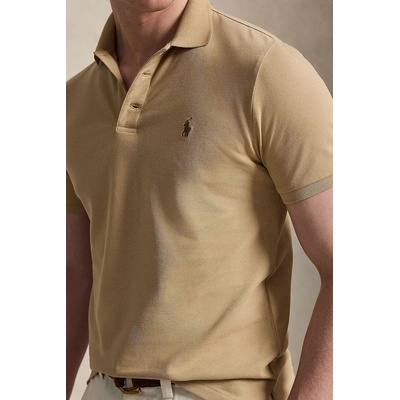Ralph Lauren тениска с яка мъжка от памук с еластан (710941439)