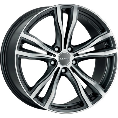 MAK X-MODE 9x19 5x112 ET32 gunmetal mirror