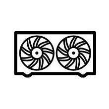 Ventilátor chladenia motora NRF 47938