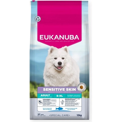 Eukanuba Special Care Sensitive Skin Oceánské ryby 12 kg