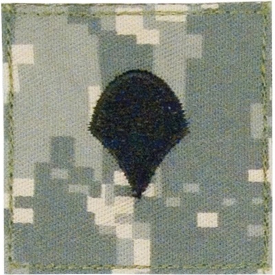ROTHCO Nášivka hodnosti VELCRO SPEC-4 ARMY ACU DIGITAL