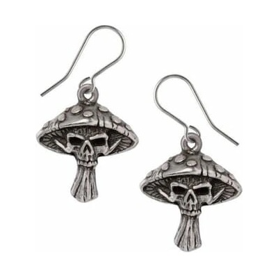Alchemy Gothic Náušnice Jedovaté hubky E492