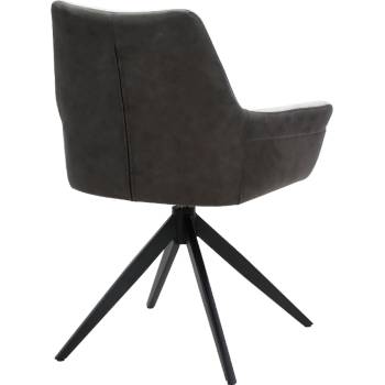 Carmen Трапезен стол dover - светлосив bf 5 (b3532070)