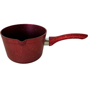 Haschever HR-GRANITE-ЧЕРВЕНО-Касерола за мляко Ø12xh8cm 600ml (ESLDGR0112001) (0189225)