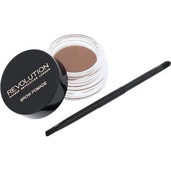 Revolution PRO Brow Pomade pomáda na obočie Soft Brown 2,5 g
