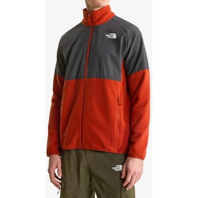The North Face Glacier Heavyweight Full Zip Jacket iron clay/asphalt grey
