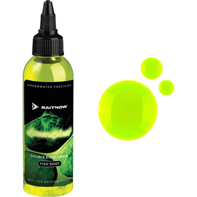 Baitnow LIQUID METHOD FEEDER - DOUBLE DOSE GREEN GHOST 100ml - balení 1 ks Fish Shot
