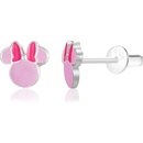 Disney Krásne oceľové náušnice Minnie Mouse Mini ES00103SL.CS